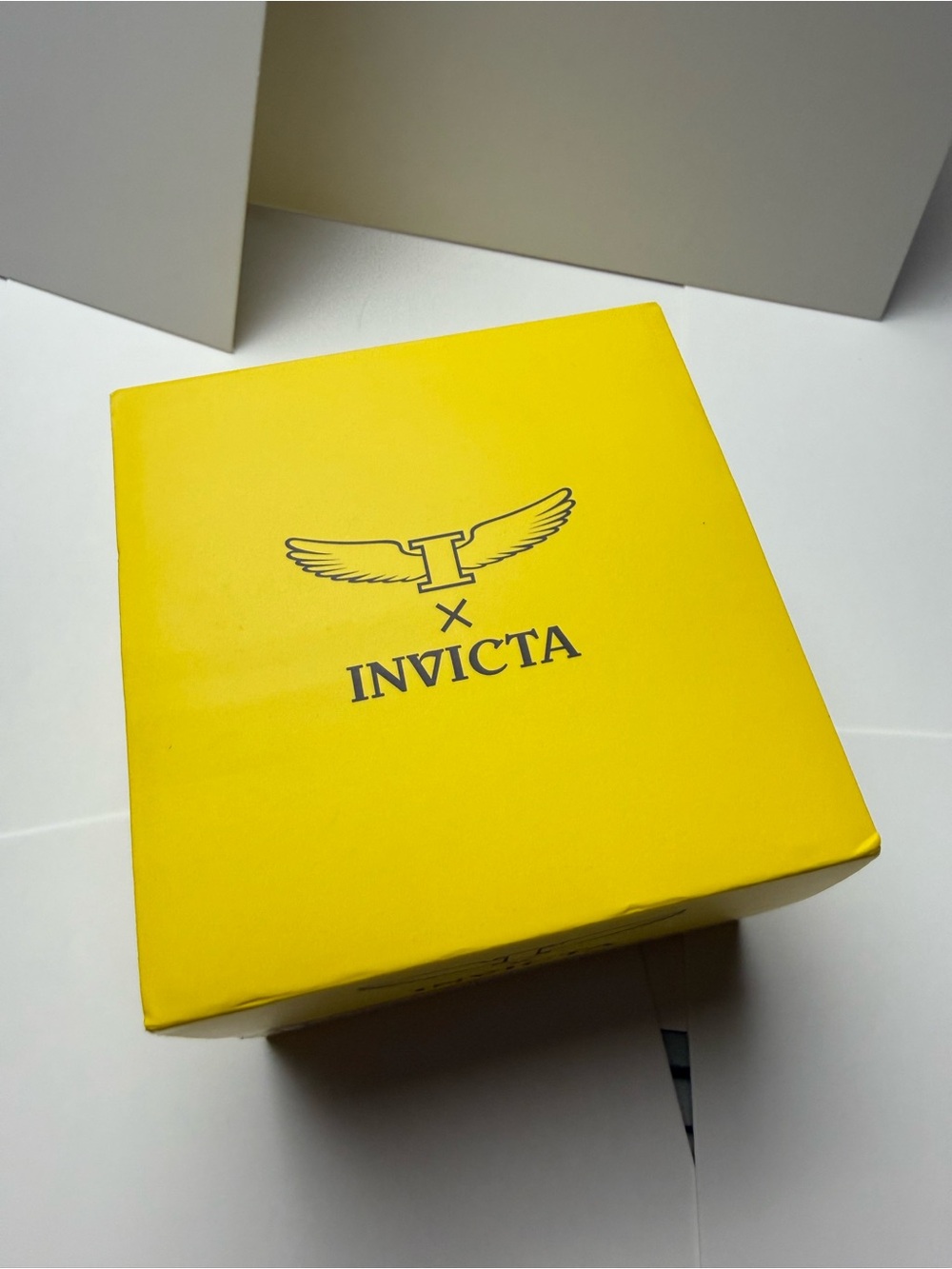 Invicta Men's Specialty I 40mm Gold Tone Patterned Dial Bracelet Watch - Picture 4 of 4
